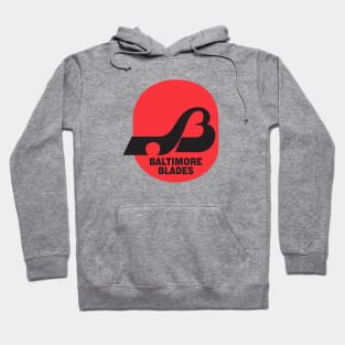 Retro Hockey - WHA - Baltimore Blades Hockey Team Hoodie